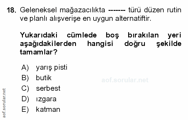 Soru 18