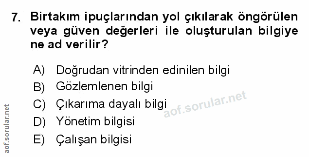 Soru 7