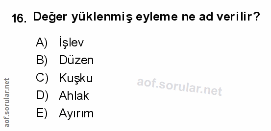 Soru 16