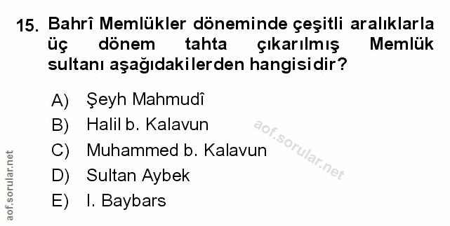 Soru 15