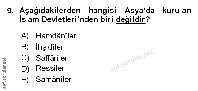 Soru 9