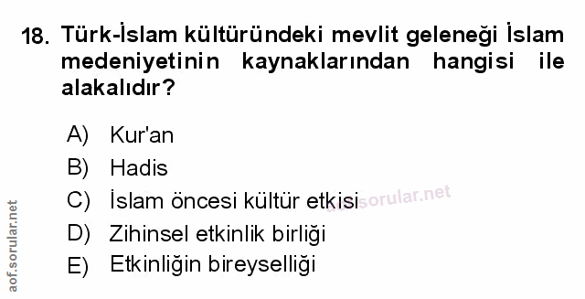 Soru 18