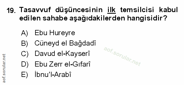Soru 19