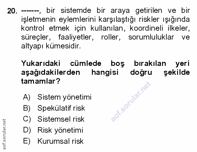 Soru 20