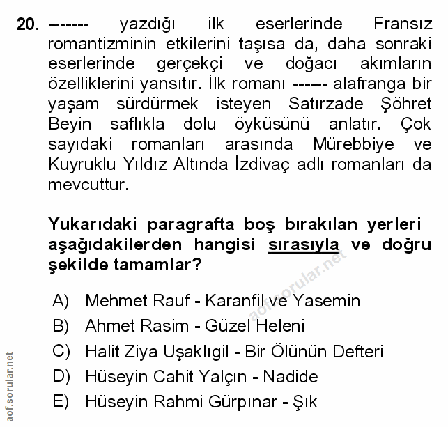 Soru 20