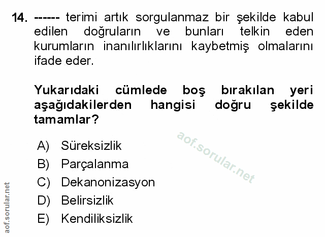 Soru 14