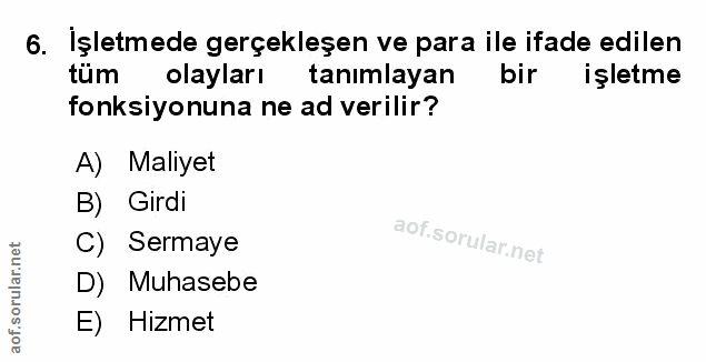 Soru 6