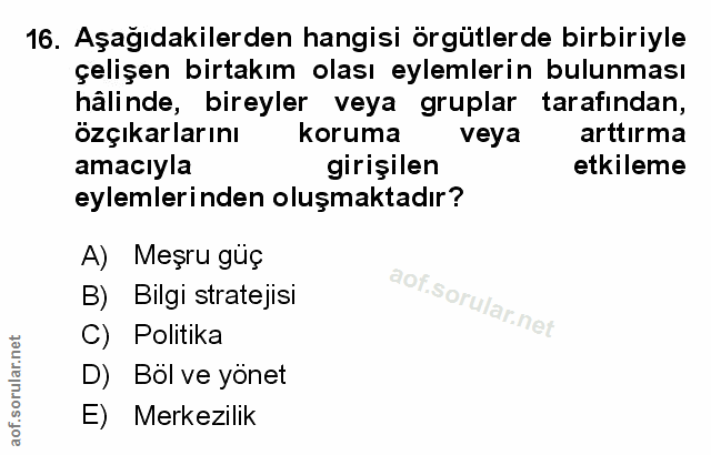 Soru 16