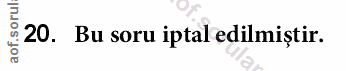 Soru 20
