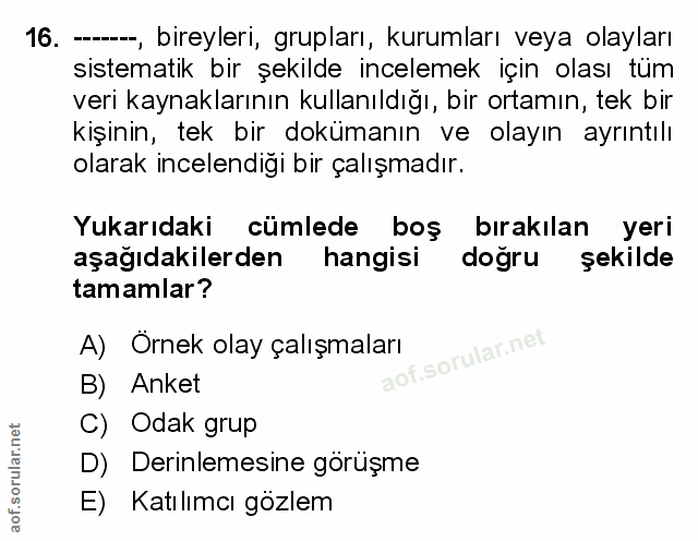 Soru 16