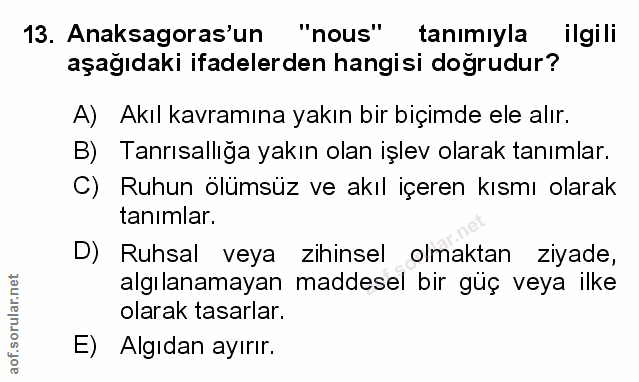 Soru 13