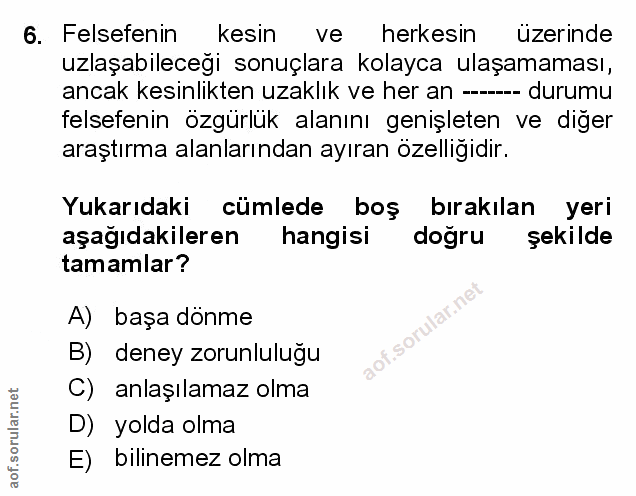 Soru 6