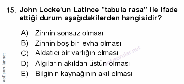 Soru 15