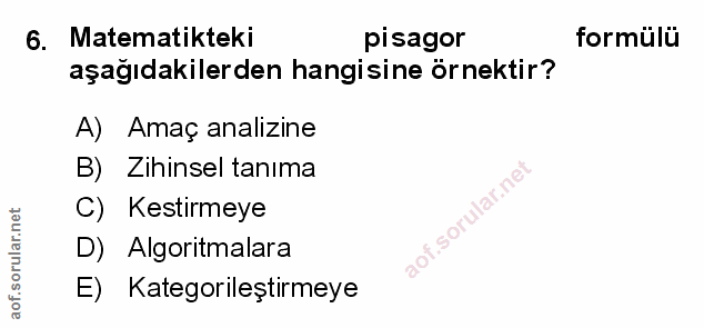 Soru 6