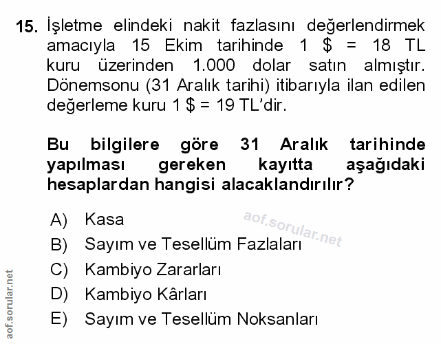 Soru 15