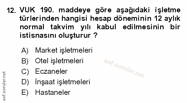 Soru 12