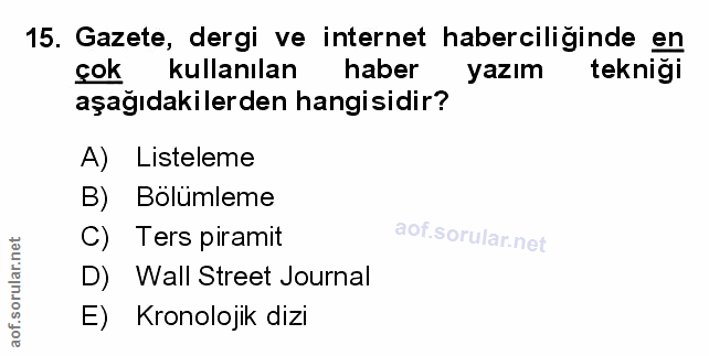 Soru 15