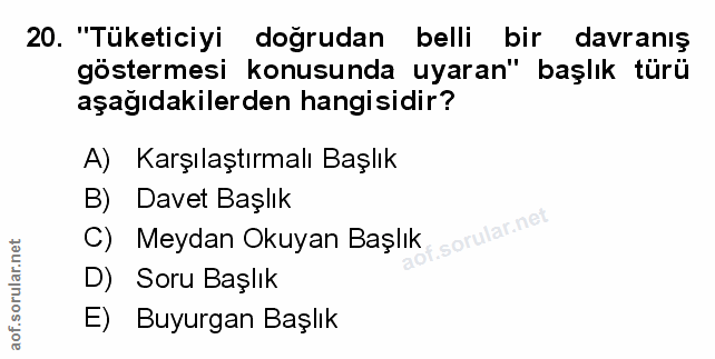 Soru 20