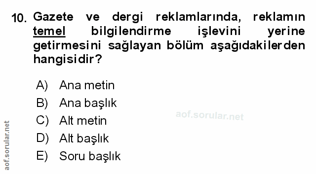Soru 10