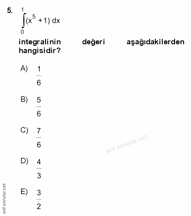 Soru 5