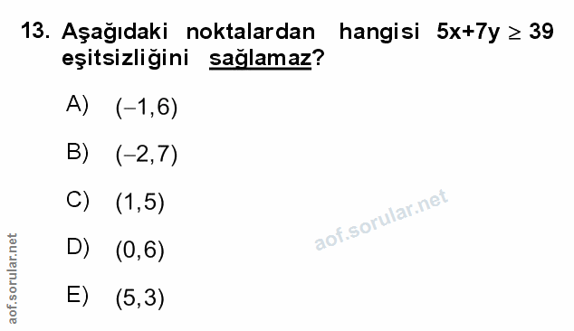 Soru 13