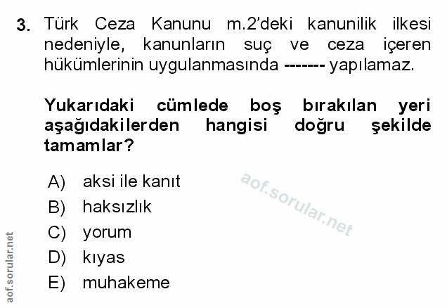 Soru 3