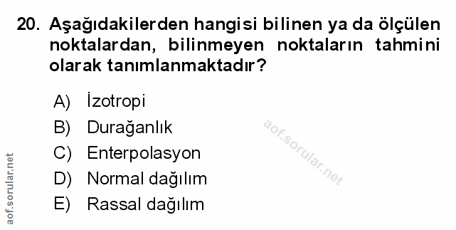 Soru 20