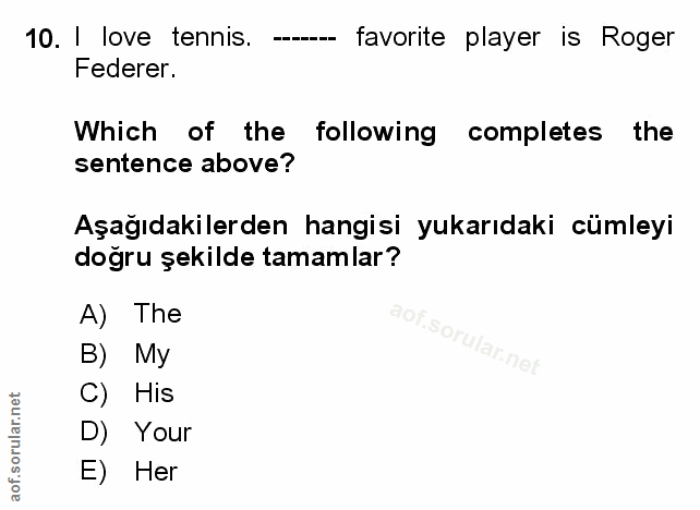 Soru 10