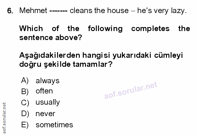 Soru 6