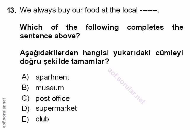 Soru 13