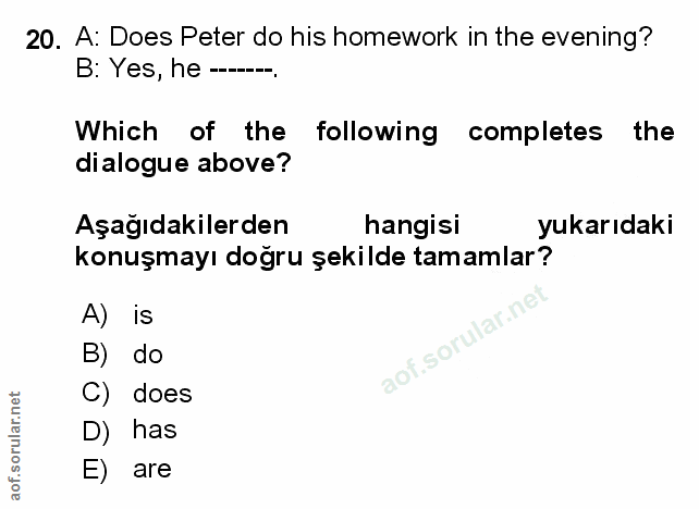 Soru 20