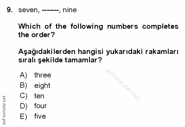 Soru 9