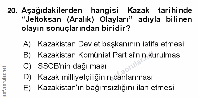 Soru 20