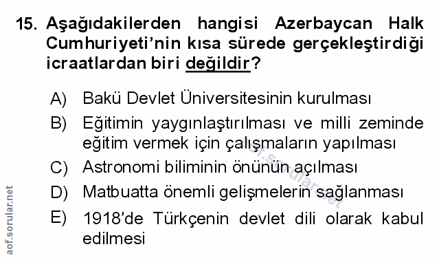 Soru 15