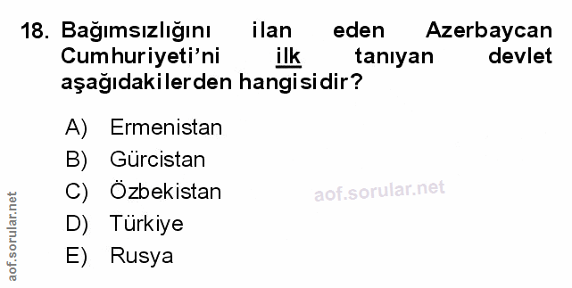 Soru 18