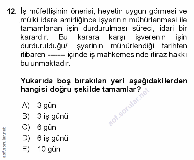 Soru 12