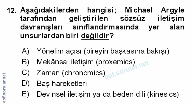 Soru 12