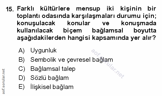 Soru 15