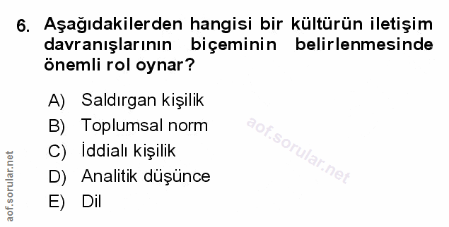 Soru 6