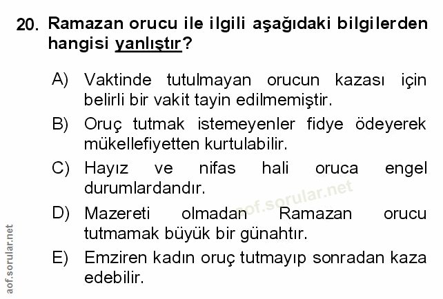 Soru 20