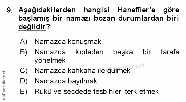 Soru 9