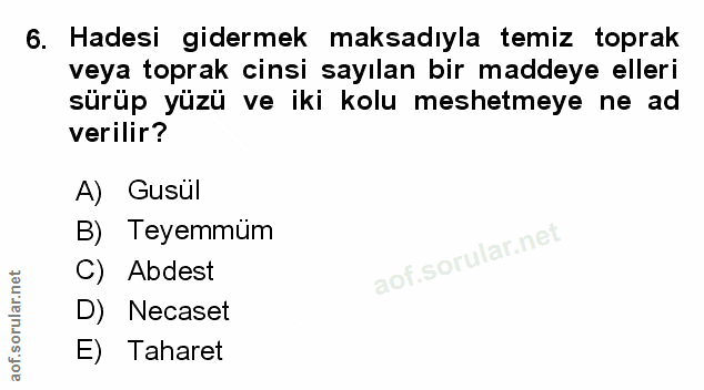 Soru 6
