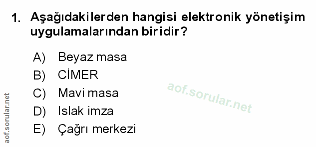 Soru 1