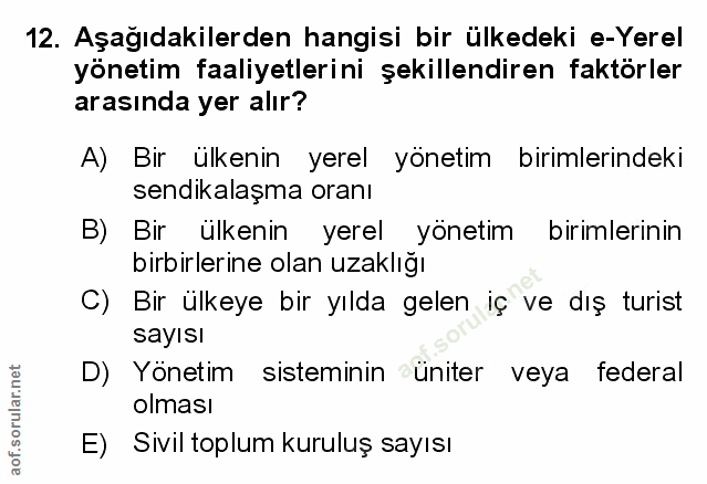 Soru 12