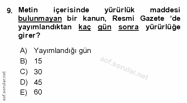 Soru 9