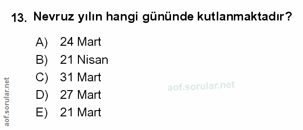 Soru 13