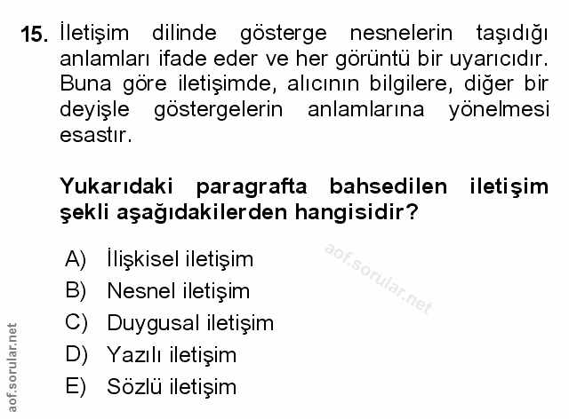 Soru 15
