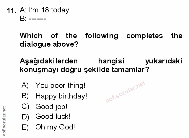 Soru 11