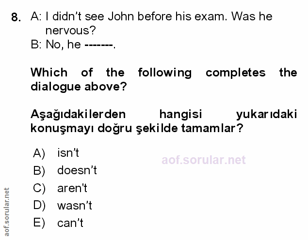 Soru 8