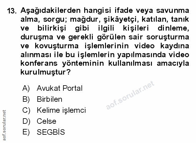Soru 13